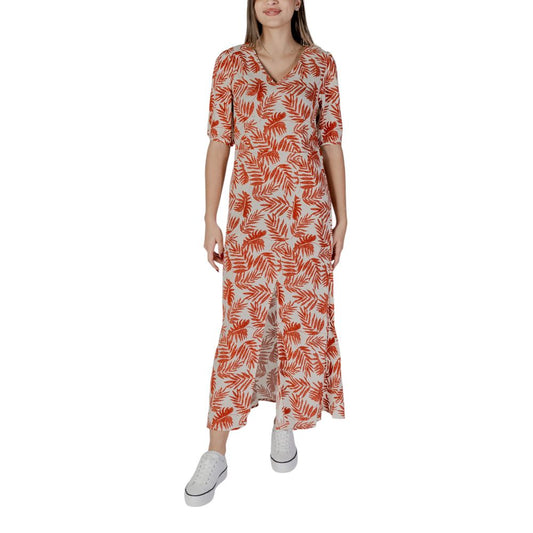 Red Viscose Long