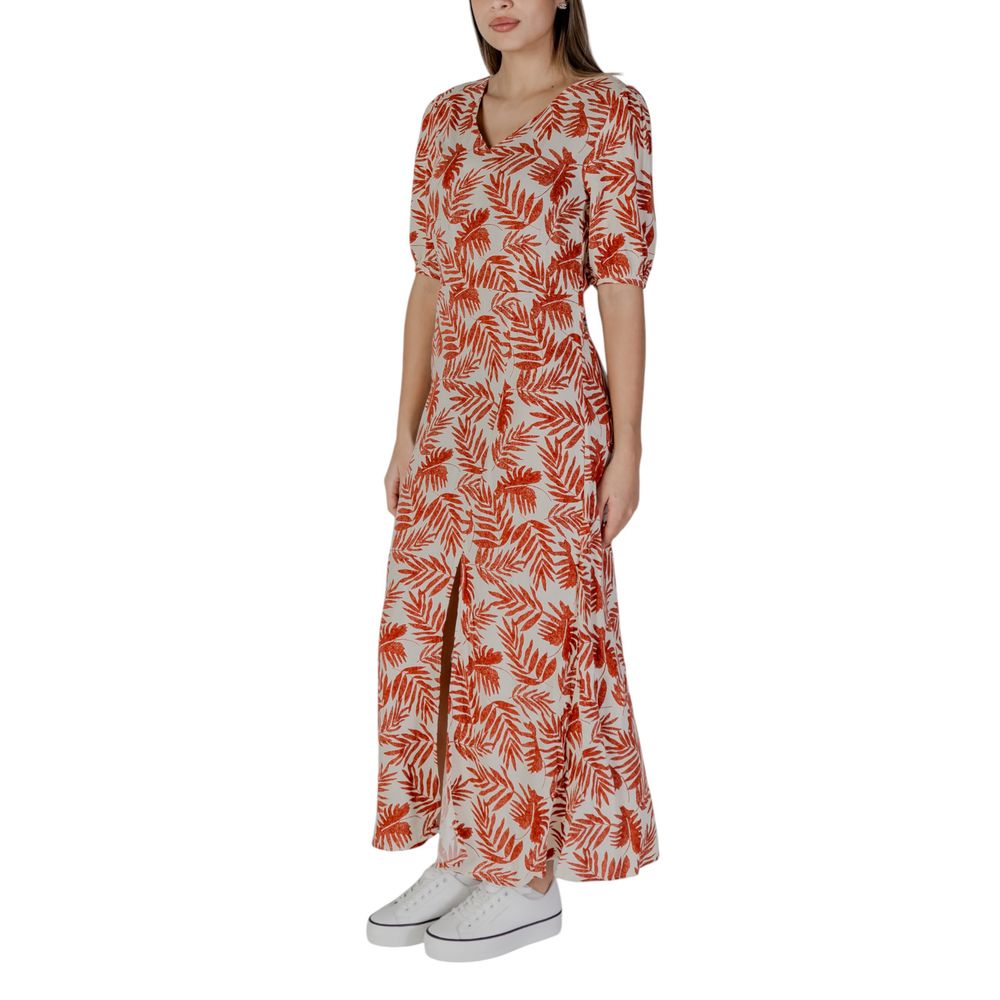 Red Viscose Long