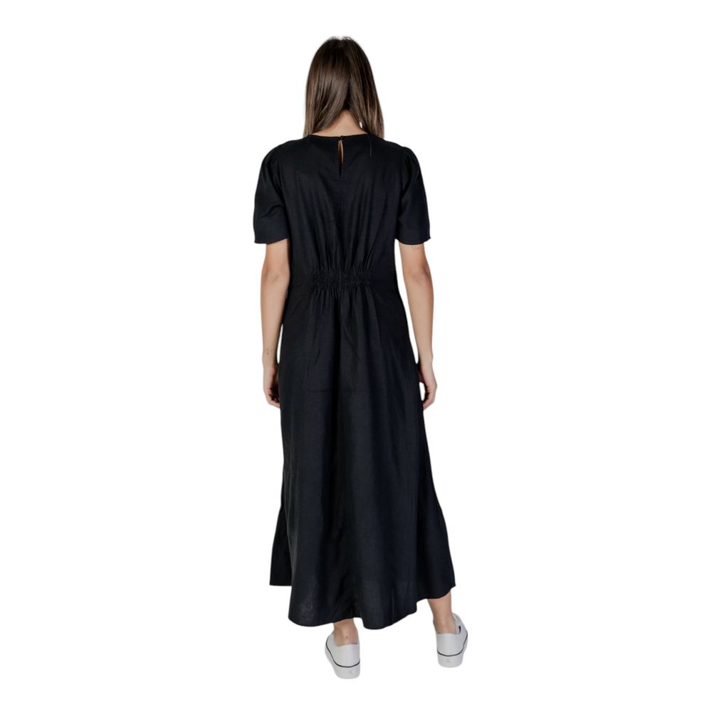 Black Linen Long