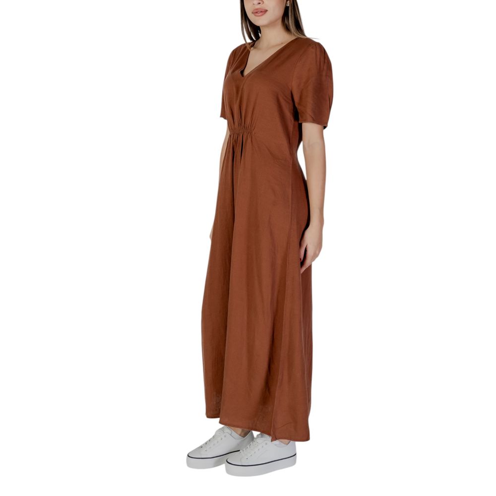 Brown Linen Long