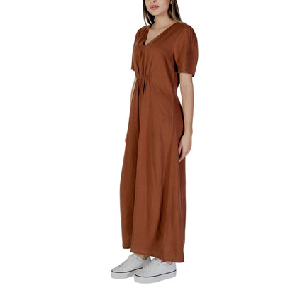 Brown Linen Long