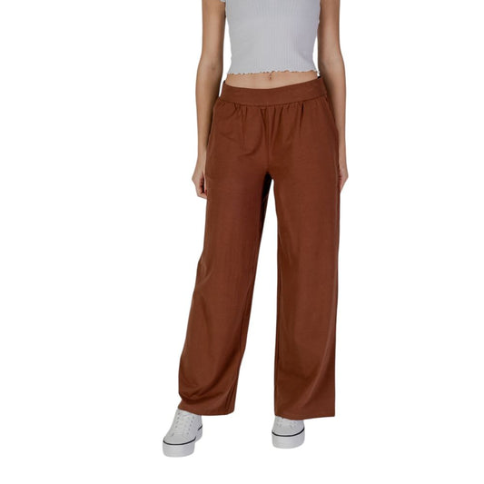 Brown Cotton Pant