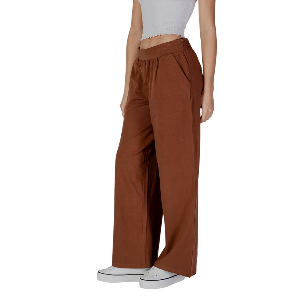 Brown Cotton Pant