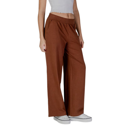 Brown Cotton Pant