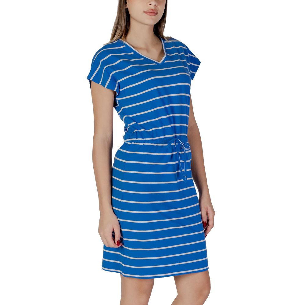 Blue Cotton Midi