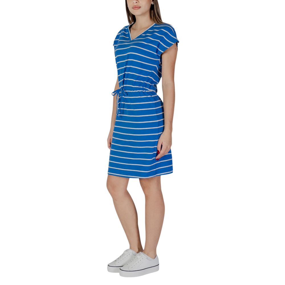 Blue Cotton Midi