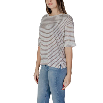 Brown Polyester T-Shirt