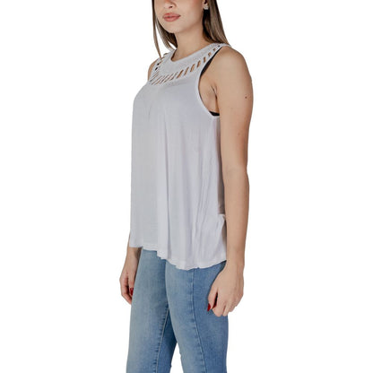 White Viscose Top