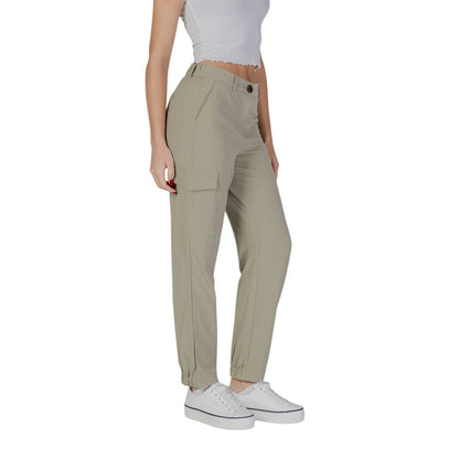 Green Polyester Pant