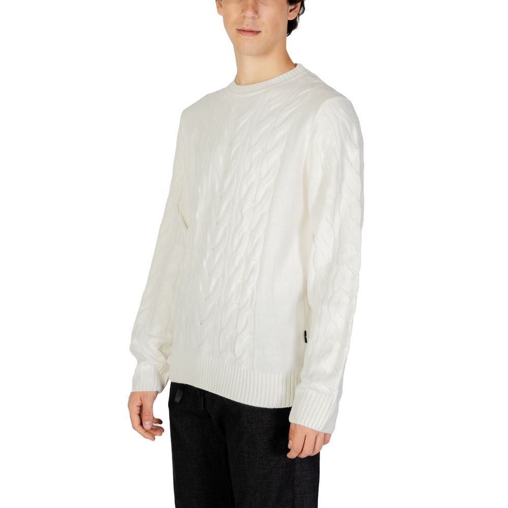 White Marabou Sweater