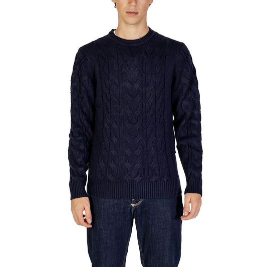 Blue Marabou Sweater