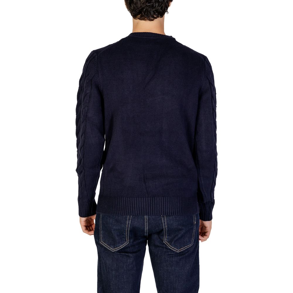 Blue Marabou Sweater