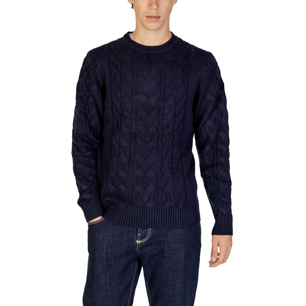 Blue Marabou Sweater