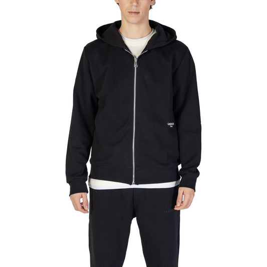 Black Cotton Hoody