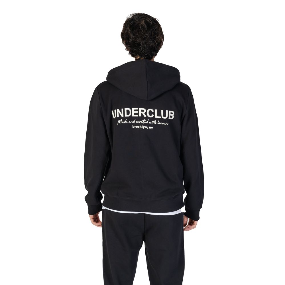 Black Cotton Hoody