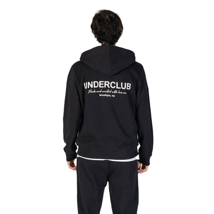 Black Cotton Hoody