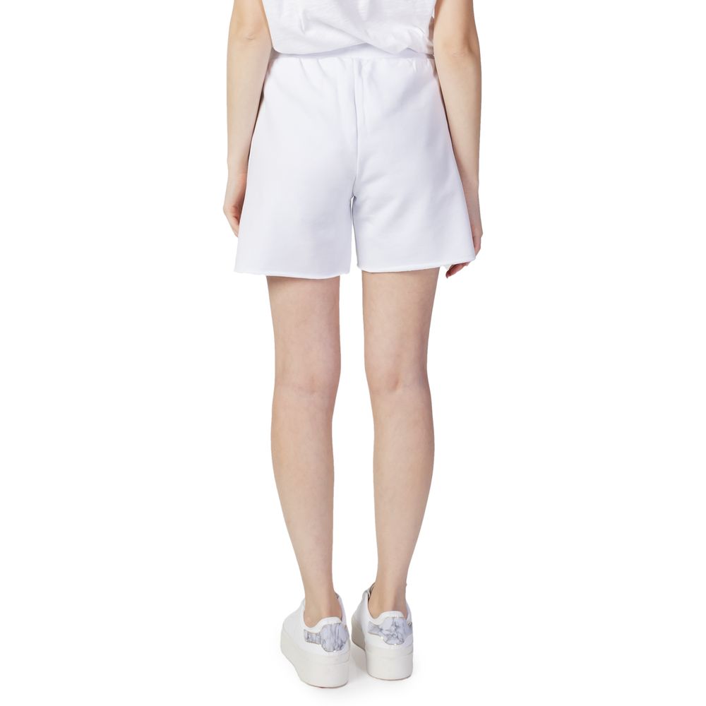 White Cotton Joggers Workout Pant