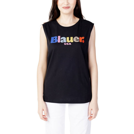Black Cotton T-Shirt