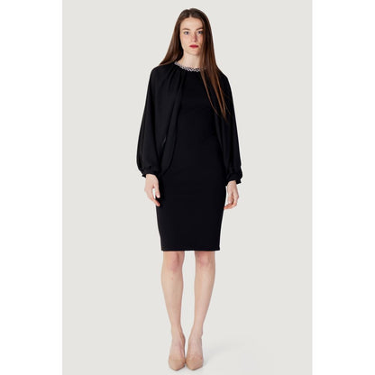 Black Polyester Long