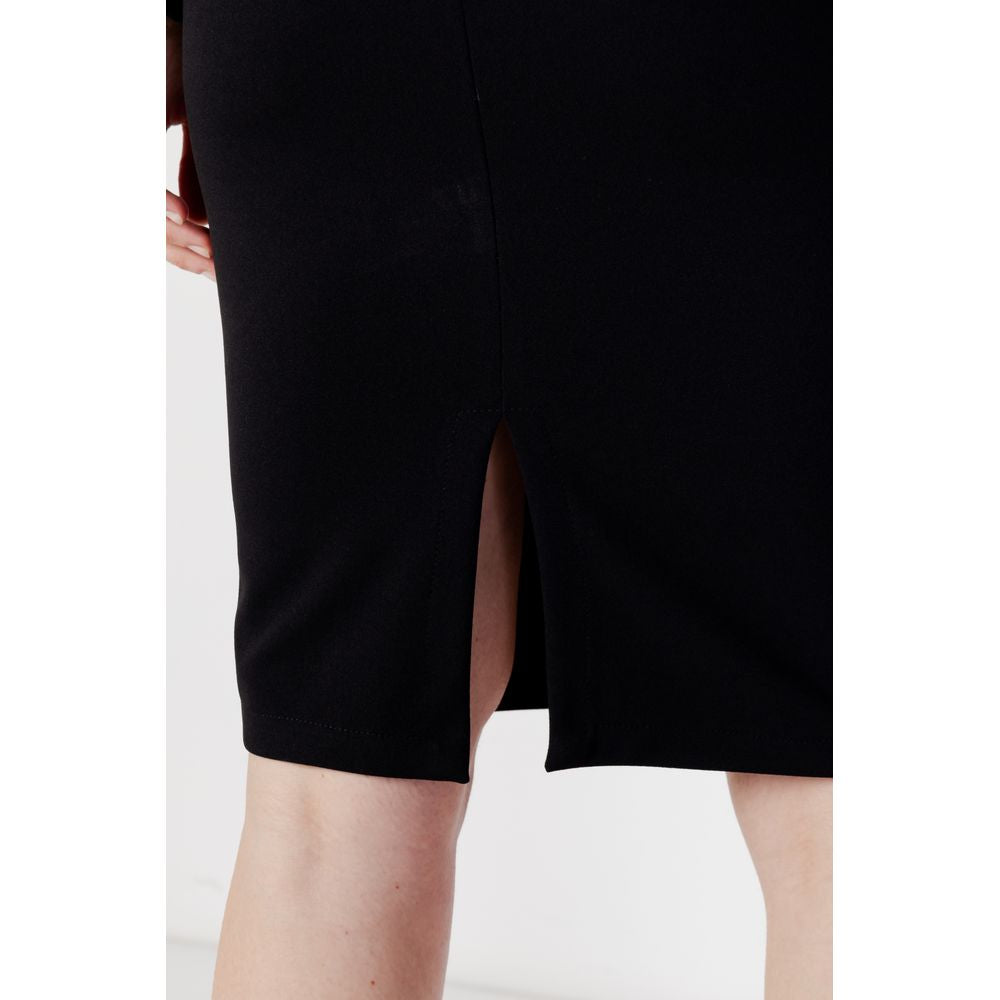 Black Polyester Long