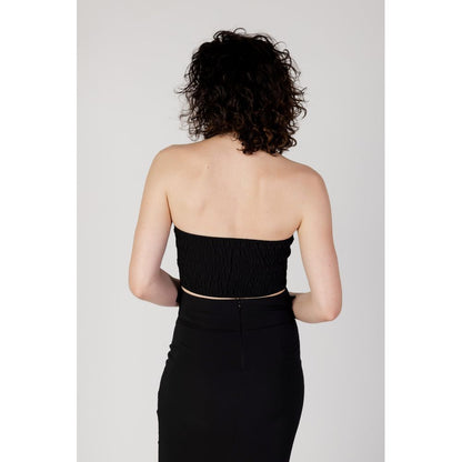 Black Polyester Top