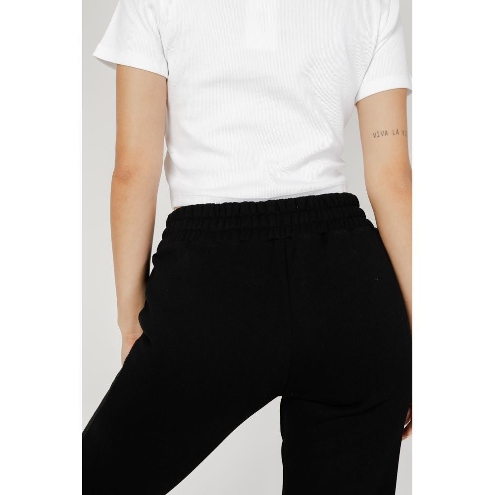 Black Cotton Joggers Workout Pant