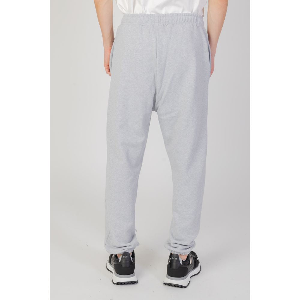 Gray Cotton Joggers Workout Pant