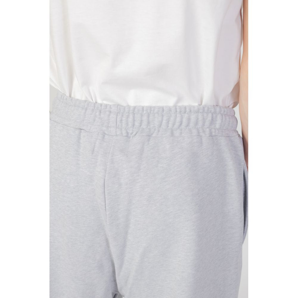 Gray Cotton Joggers Workout Pant
