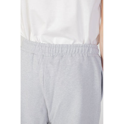 Gray Cotton Joggers Workout Pant