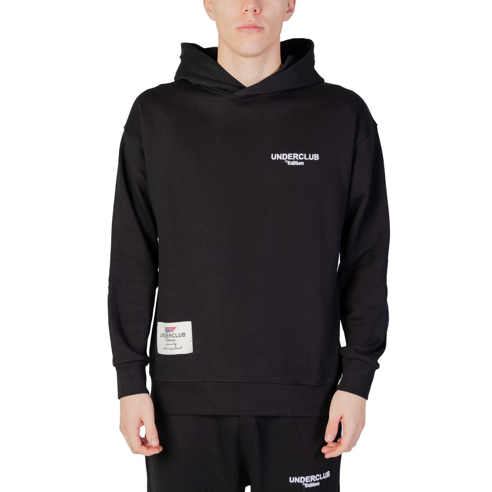 Black Cotton Hoody
