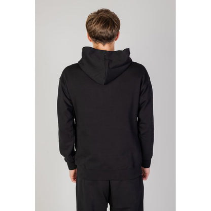 Black Cotton Hoody