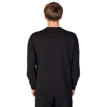 Black Cotton Sweatshirt