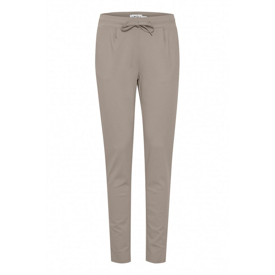 Gray Polyester Pant