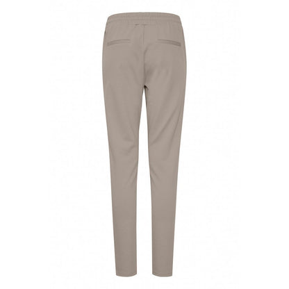 Gray Polyester Pant