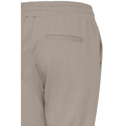 Gray Polyester Pant