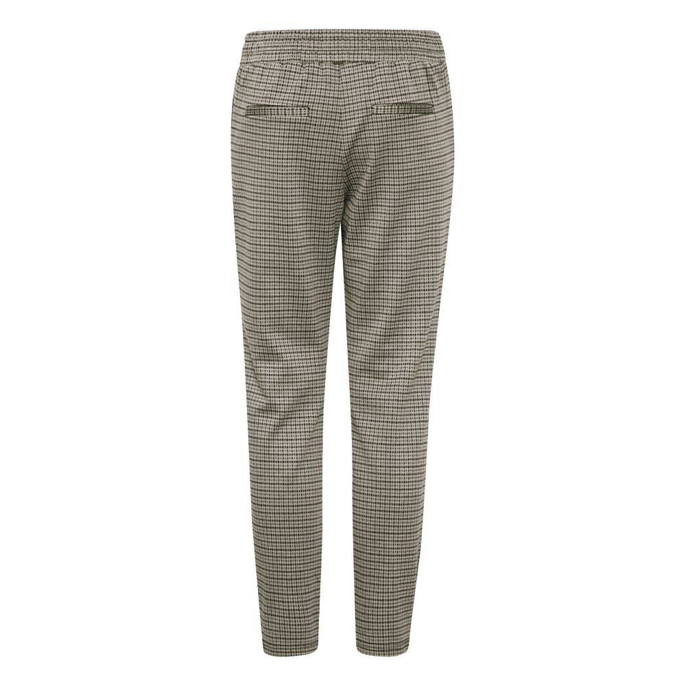Beige Polyester Pant