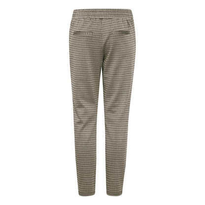 Beige Polyester Pant