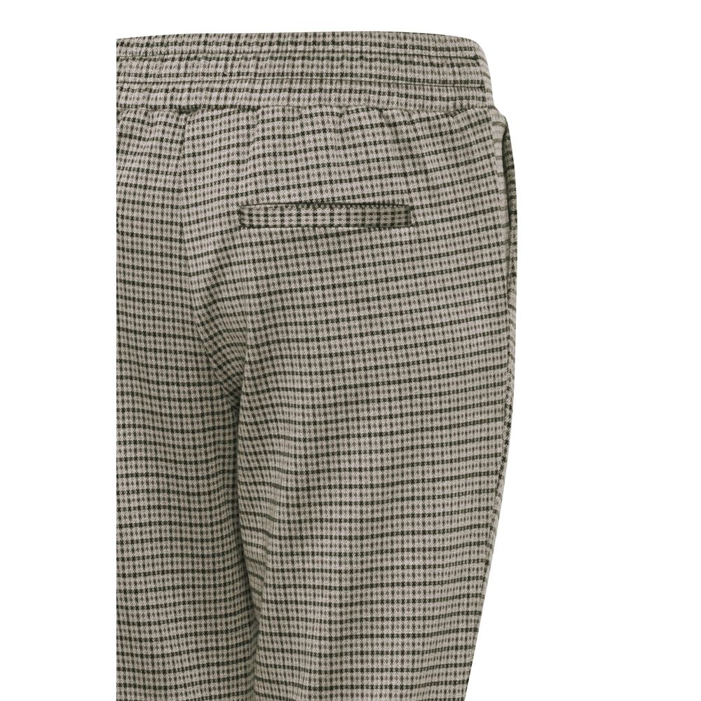 Beige Polyester Pant