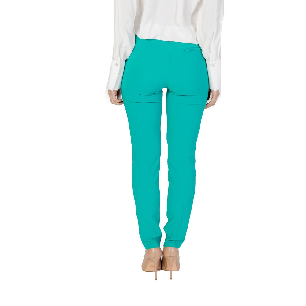 Green Polyester Pant