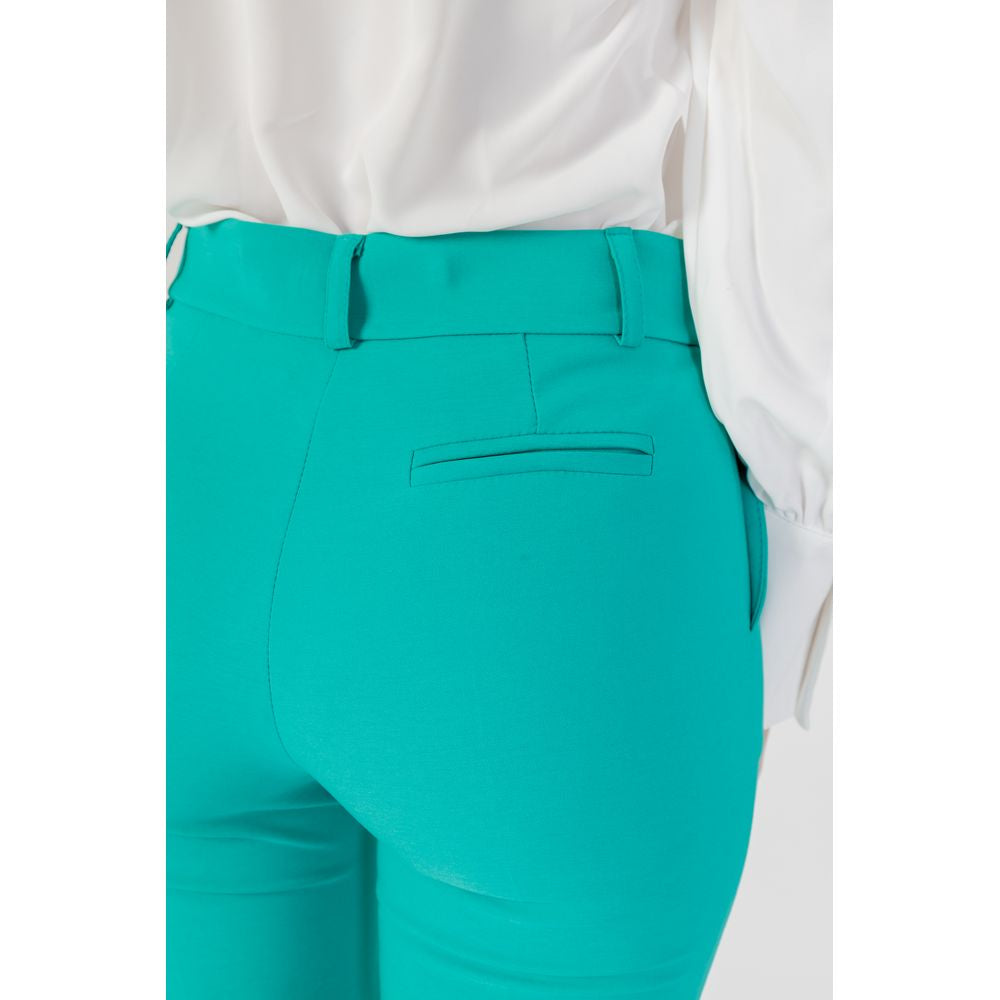 Green Polyester Pant