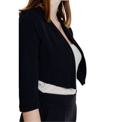 Black Polyester Sweater
