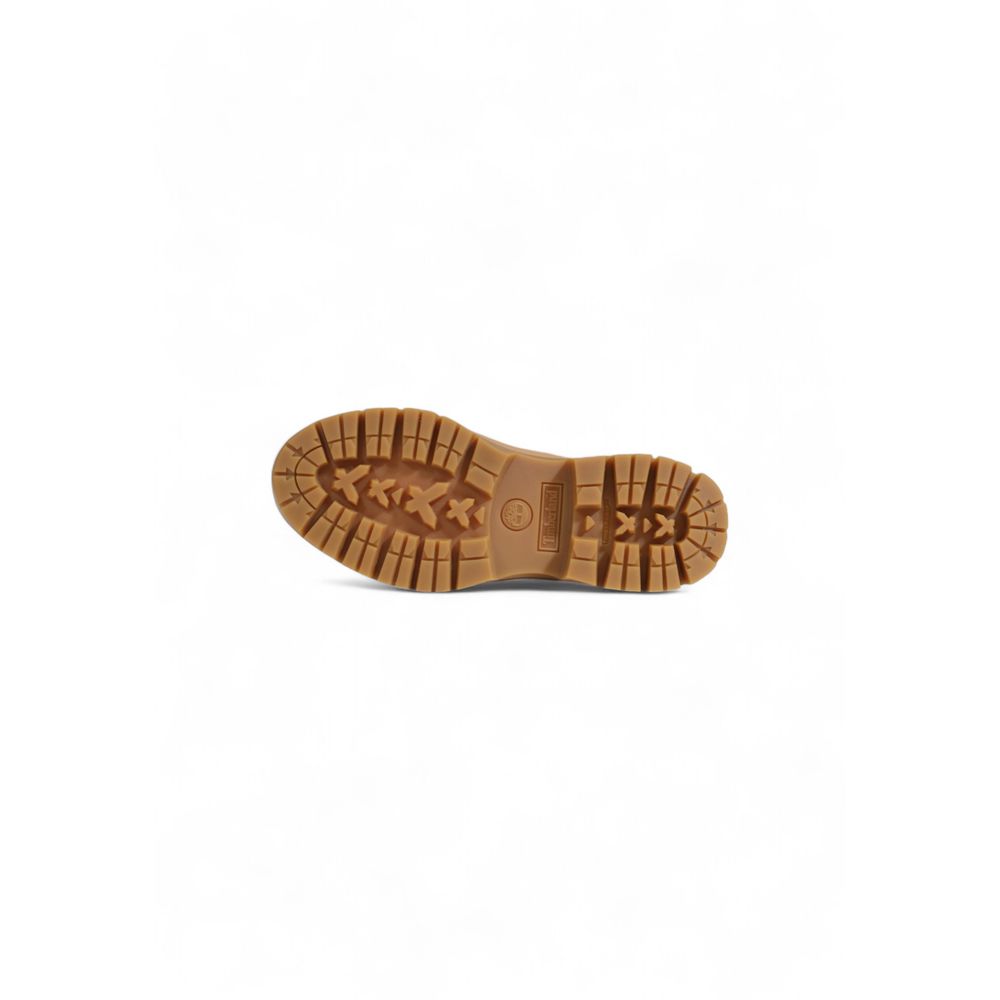Beige Suede Leather Ankle