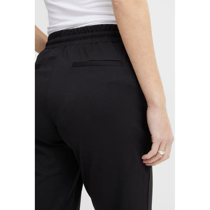Black Polyester Pant