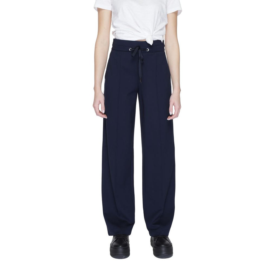 Blue Viscose Pant