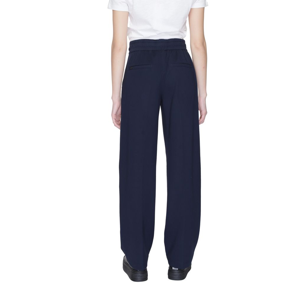 Blue Viscose Pant