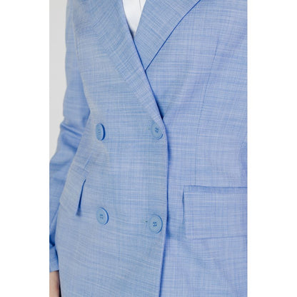 Blue Viscose Blazer