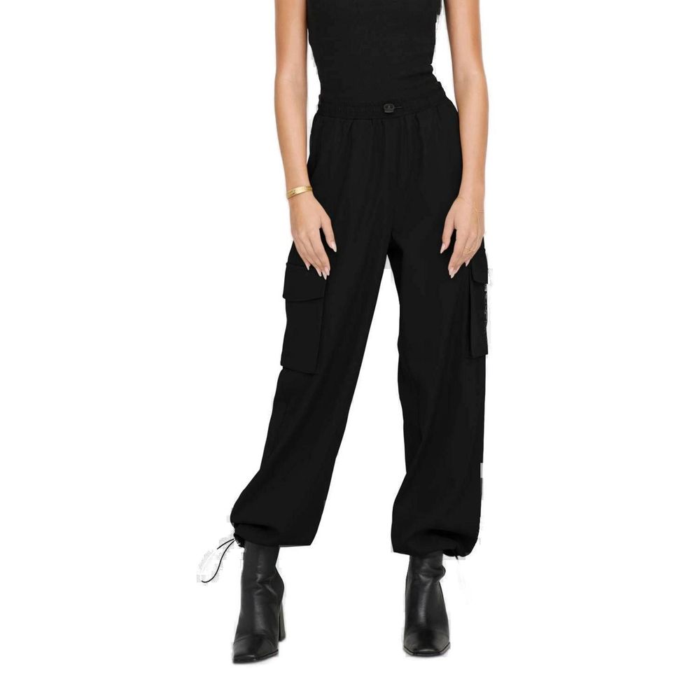 Black Cotton Pant