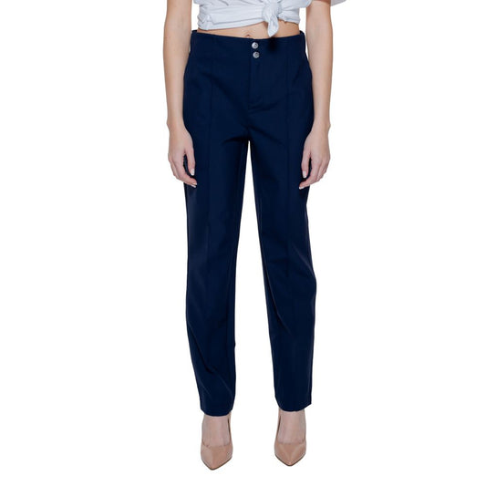 Blue Polyamide Pant