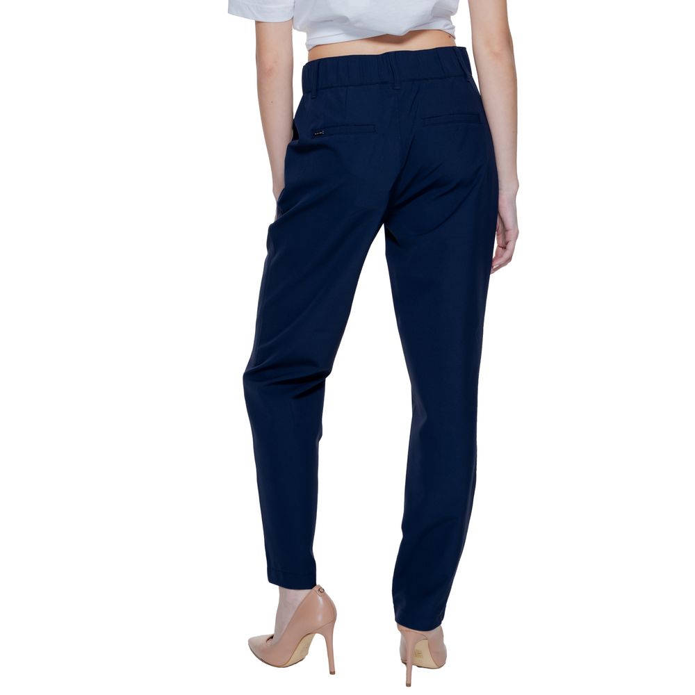Blue Polyamide Pant