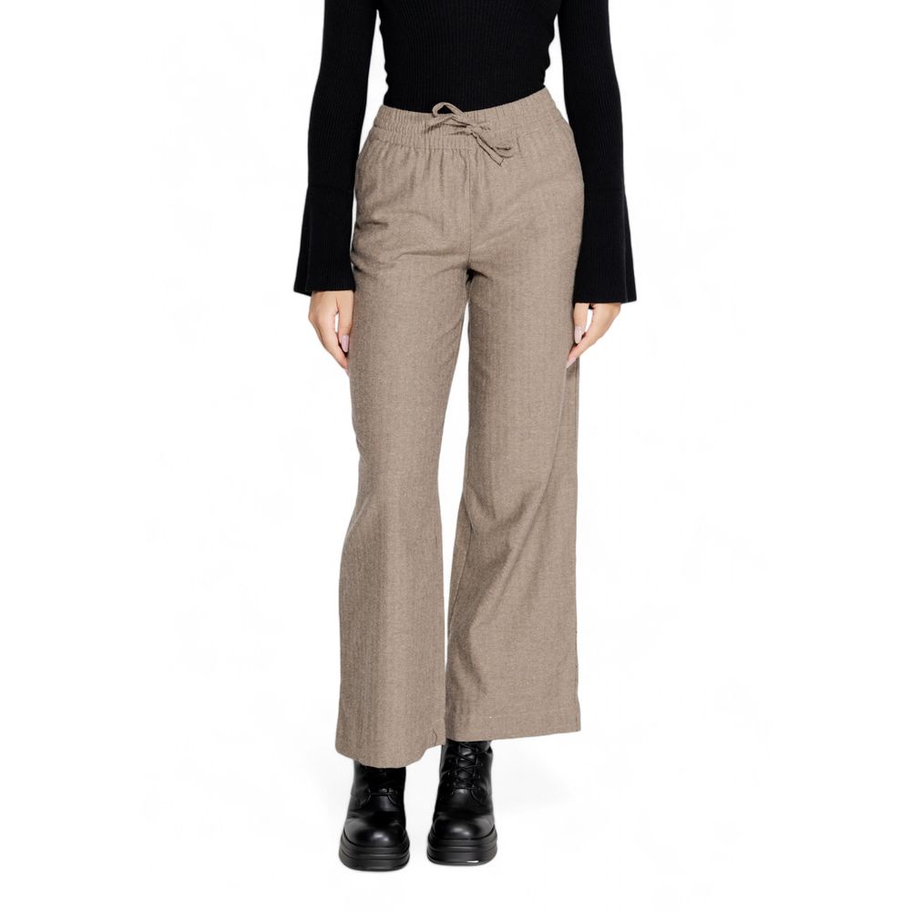 Brown Cotton Pant